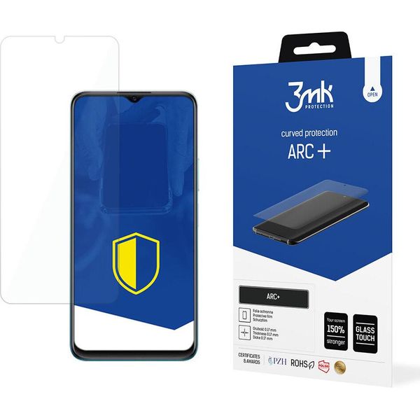 Pellicola Protettiva 3Mk Arc+ Per Vivo Y15S 0,17 Mm Self-Heal-image