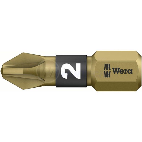 Bit PZ2 - 25 Mm, Wera Bitorsion - Confezione Da 1 Pz-image