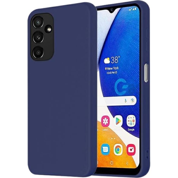 Beline Custodia Candy Samsung A14 5G A146 Blu Navy/Copertura Protettiva Blu Navy-image