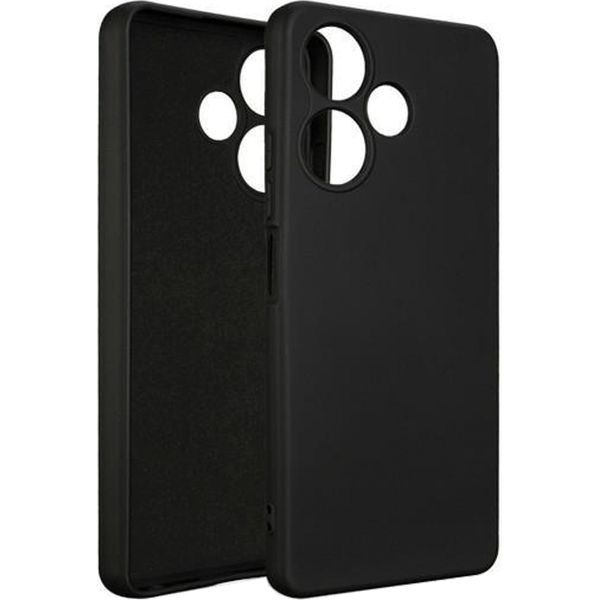 Copertura In Silicone Beline Per Infinix Hot 30 4G Nero/Nero Copertura Protettiva-image
