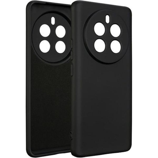 Beline Cover In Silicone Per Realme 12 Pro Nero/Nero Cover Protettiva-image