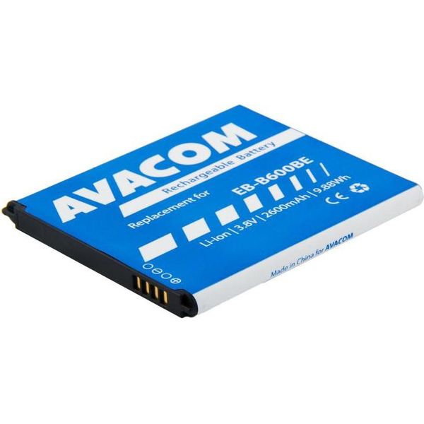 Batteria Avacom Gssa-I9500-2600A Per Samsung Galaxy S4 Li-Ion 3.8V 2600Mah-image