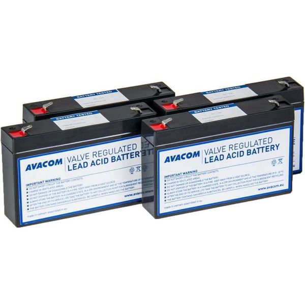 Avacom AVA-RBP04-06070-KIT - Batteria Per Ups Cyberpower, Eaton, Effekta-image