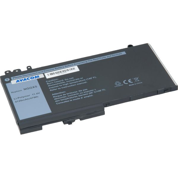 Avacom Per Dell Latitude E5270 / E5570 Li-Pol 11,4V 4120Mah 47Wh-image