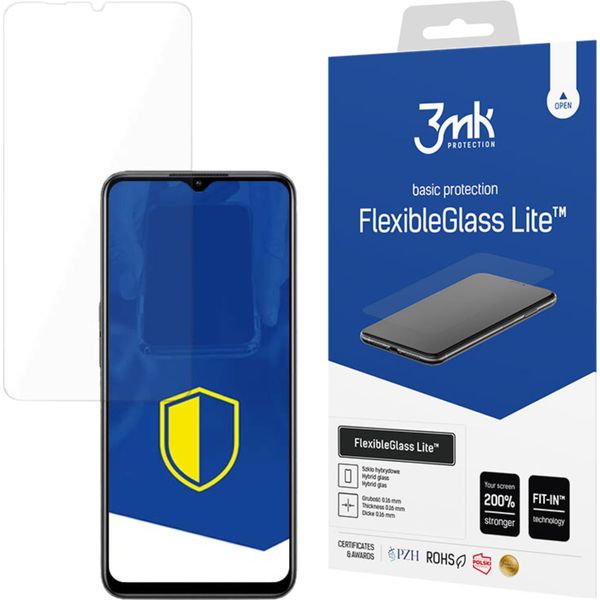 3Mk Display Hybridglass Flexibleglass Lite Per Oppo A78 5G 0,16Mm 6H-image