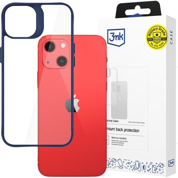 3MK Satin Armor Case+ Custodia Protettiva Per Iphone 13 Blu-image