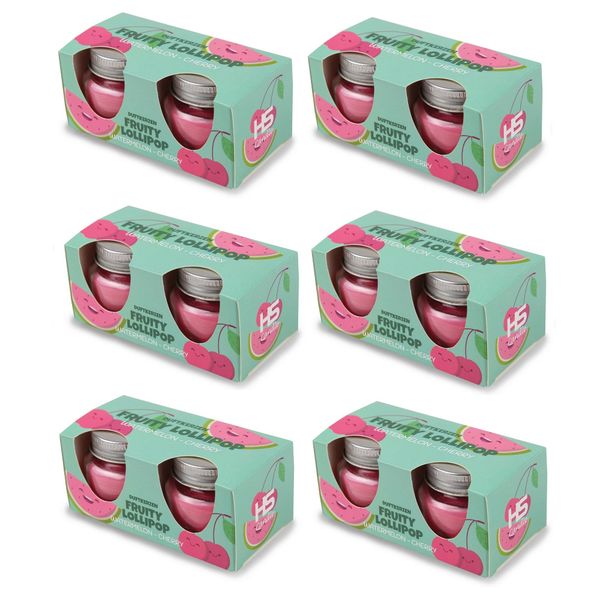 Candela Profumata "Fruity Lollipop"" In Barattolo Con Coperchio, Confezione Da 12 Con Circa 7 Ore Di Combustione Ciascuna, Ø6Cm, Fragranza Per Ambienti Come Regalo - Candela Come Decorazione"-image