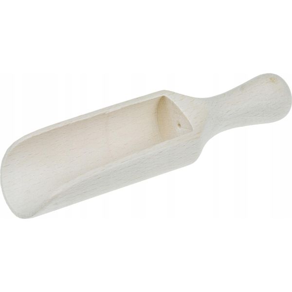 50X Mestolo Grande In Legno 19 Cm Faggio Grezzo | Cucchiaio Natura Decorazione Cucina-image