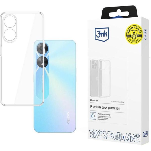 3Mk Clear Case Cover Per Oppo A58 5G Trasparente Backcover-image
