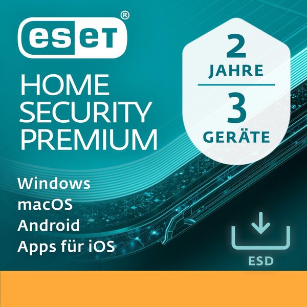 Eset Home Security Premium - 3 Utenti, 2 Anni - Esd-Downloadesd-image