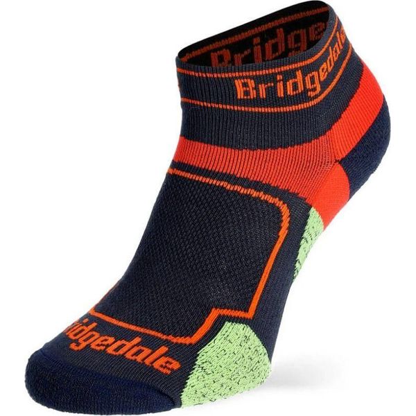 Bridgedale Trail Run Ultralight T2 Coolmax (Fibre Di Poliestere) Sport Colore: Navy / Taglia: M-image