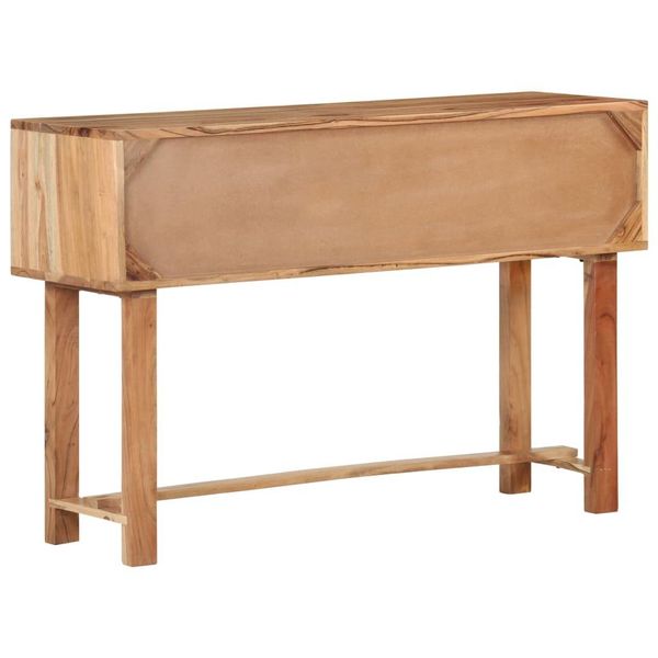 The Living Store Sideboard 115X35X75 Cm Massivholz Akazie-image