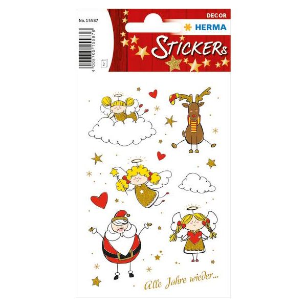Herma 15629 Herma Weihnachts-Sticker Decor "FröHliche Weihnachten"""-image
