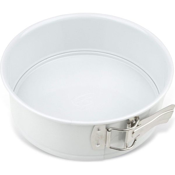 Teglia Dr. Oetker Ø 20 Cm Bianco Natale, Teglia Rotonda Con Rivestimento Antiaderente, Teglia Di Alta Qualità, Teglia In Lamiera D'acciaio (Colore: Bianco)-image