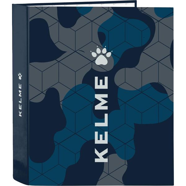 Raccoglitore Ad Anelli Kelme Epic Blu Navy A4 27 X 33 X 6 Cm-image