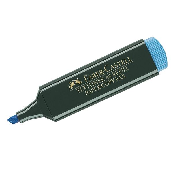 FABER-CASTELL Evidenziatore Textliner 48 Refill Blu-image