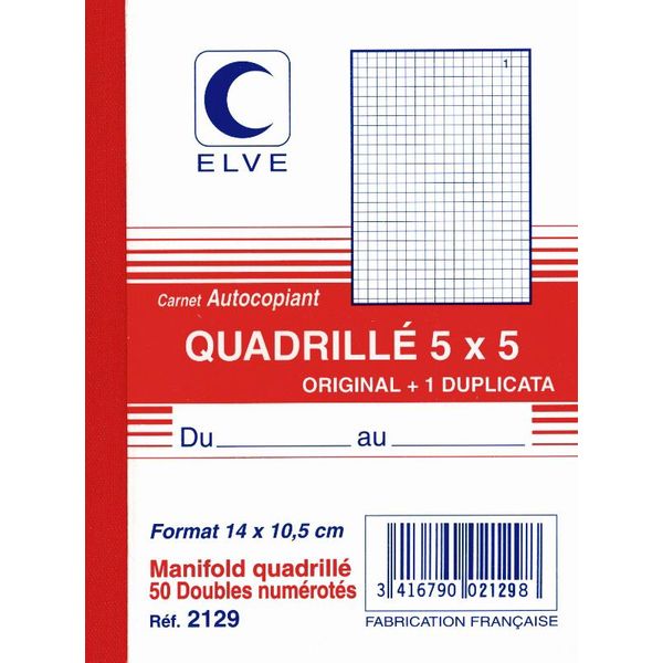 Elve Notizbuch, 297 X 210 Mm, Kariert (5/5)-image