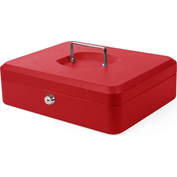 Pavo Geldkassette, Rot, MaáE: (B)300 X (T)240 X (H)90 Mm-image
