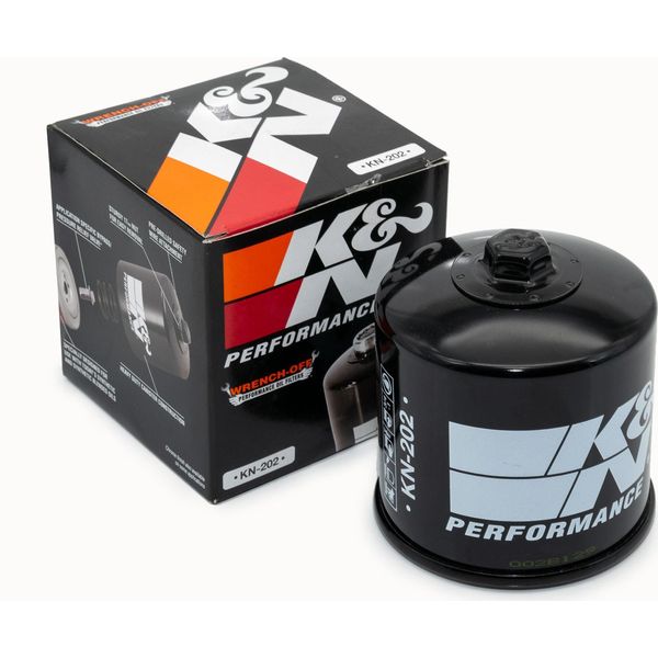Filtro Olio K&N Per Honda Vt C / Cd Gt Custom Vf F Vfr Cbx Magna F2 Shadow R 400 / 450 / 500 / 750 / 800 / 1000 / 1100 Ccm Anno 1982 - 1999-image
