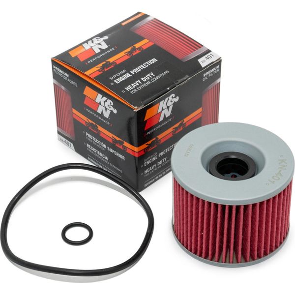 Filtro K&N Per Kawasaki ZR-7 / S , Yamaha Xjr 250 / 252 / 350 / 354 / 400 / 440 / 500 / 550 / 600 / 650 / 654 / 750 / 900 / 1000 / 1100 / 1200 / 1300-image