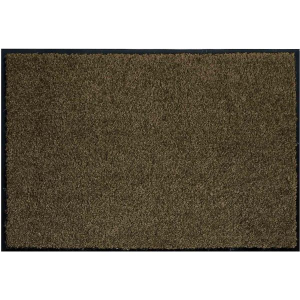 Tappeto Diamantato Clean-Off Colore: Marrone - Zerbino - Tappetino D'ingresso - Tappetino Per Porte - Tappetino Antipolvere, Dimensioni: 800 X 600 Mm-image