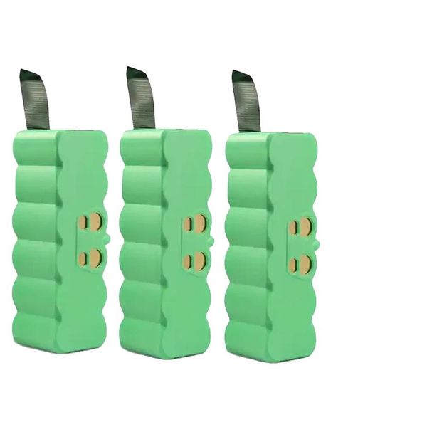 Batteria Agli Ioni Di Litio Per Irobot Roomba, 14,4V, Capacità 6400Mah, Batteria Agli Ioni Di Litio 3PCS-image
