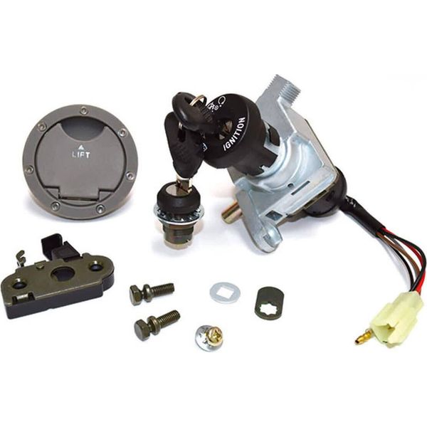Kit Serrratture Sgr Bloccasterzo, Tappo Benzina E Bauletto-image