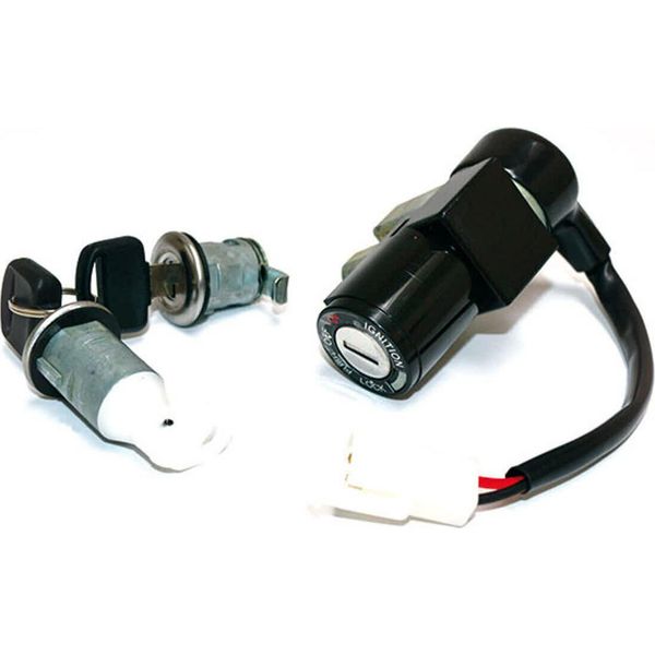 Kit Serrratture Sgr Bloccasterzo, Sella E Bauletto Per Honda-image
