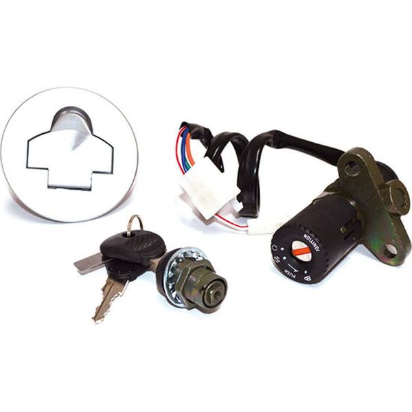 Kit Serrratture Sgr Bloccasterzo, Sella E Tappo Serbatoio Per Aprilia-image