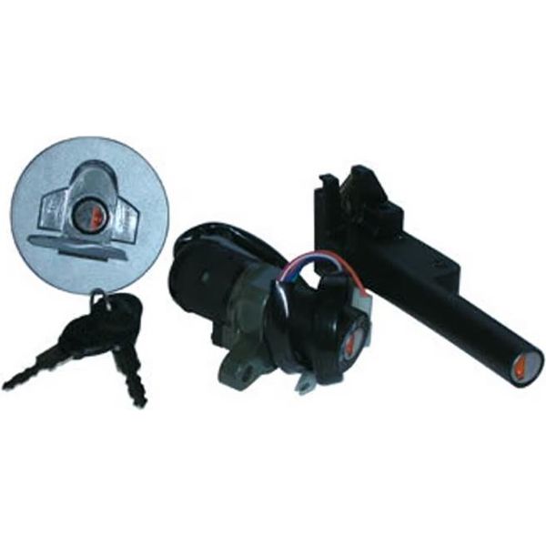 Kit Serrratture Sgr Bloccasterzo, Tappo Serbatoio E Sella Per Aprilia-image