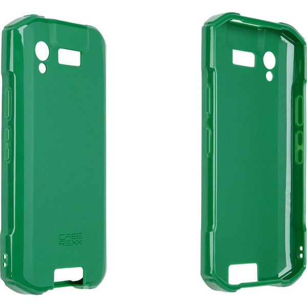 Borsa Protettiva Per Computer Palmari Caseroxx Compatibile Con Zebra TC21 / TC26, Borsa In Gomma Verde-image