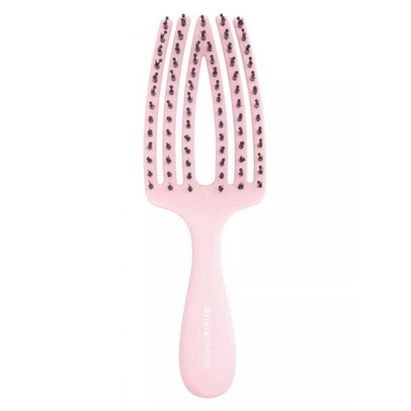 Olivia Garden Fingerbrush Mini Spazzola Per Capelli Per Bambini Rosa-image