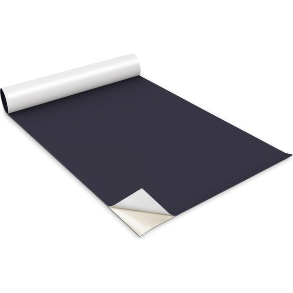 Pellicola Autoadesiva Per Mobili - Pellicola Decorativa - Mobili Da Tavolo - Tagliabile Su Misura - Colore Viola Scuro - 100 X 50 Cm-image