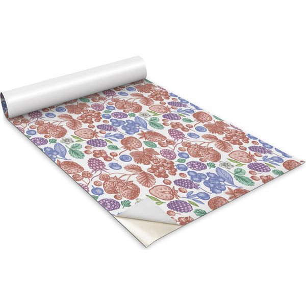 Pellicola Autoadesiva Per Mobili - Pellicola Decorativa - Mobili Da Tavolo - Tagliabile Su Misura - Frutti Colorati - 100 X 50 Cm-image