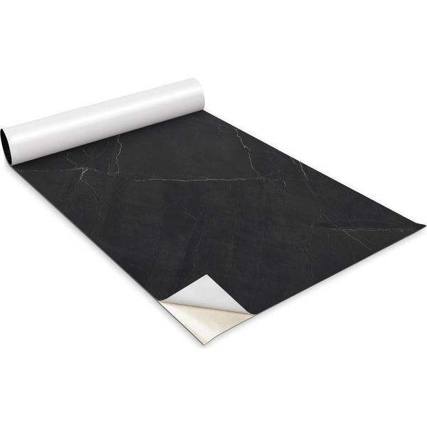 Pellicola Autoadesiva Per Mobili - Pellicola Decorativa - Mobili Da Tavolo - Tagliabile Su Misura - Marmo Classico - 100 X 50 Cm-image