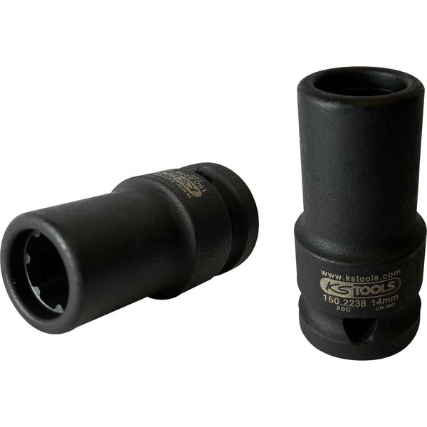 Ks Tools 1/2" Presa Speciale Pinza Freno A 7 Lati 14 Mm Lunga 50 Mm - 150.2238"-image
