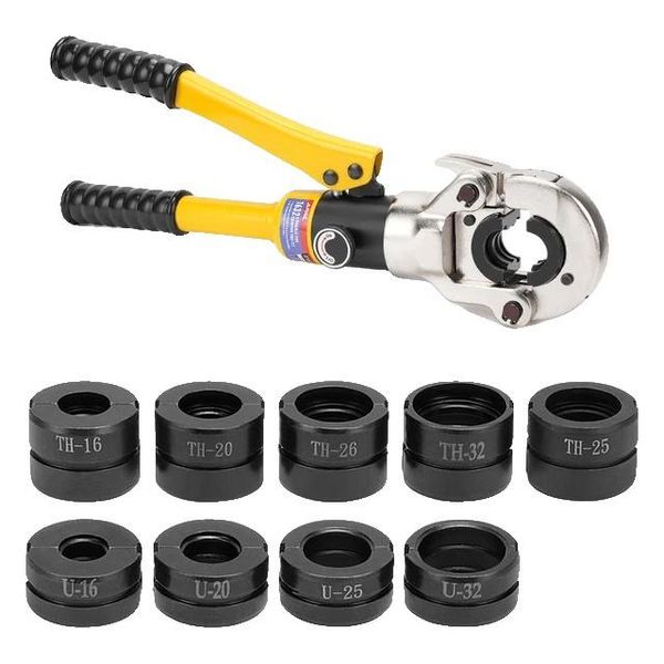 Attrezzi Di Serraggio Idraulico Per Tubi Pex, Cuscinetti Europei, Compatibili Con Tubi In Pex, Acciaio Inox E Rame, Th E U-image