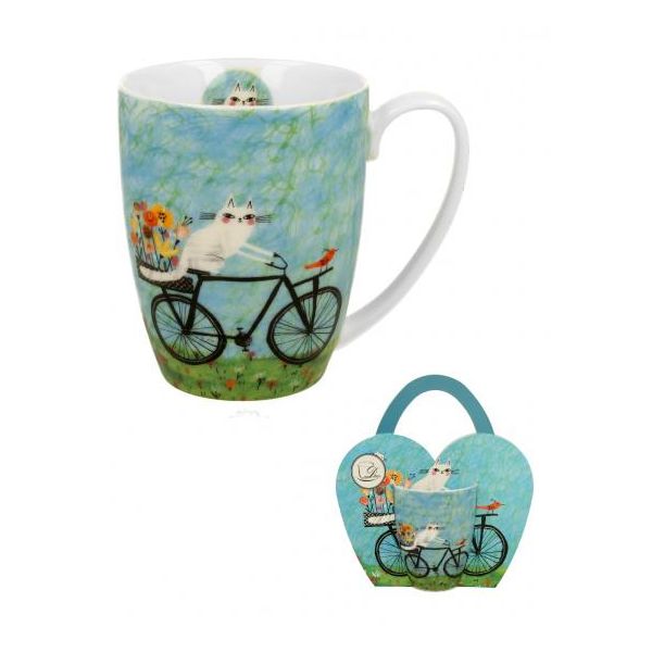 Tazza In Porcellana In Confezione Regalo Bicycle-image