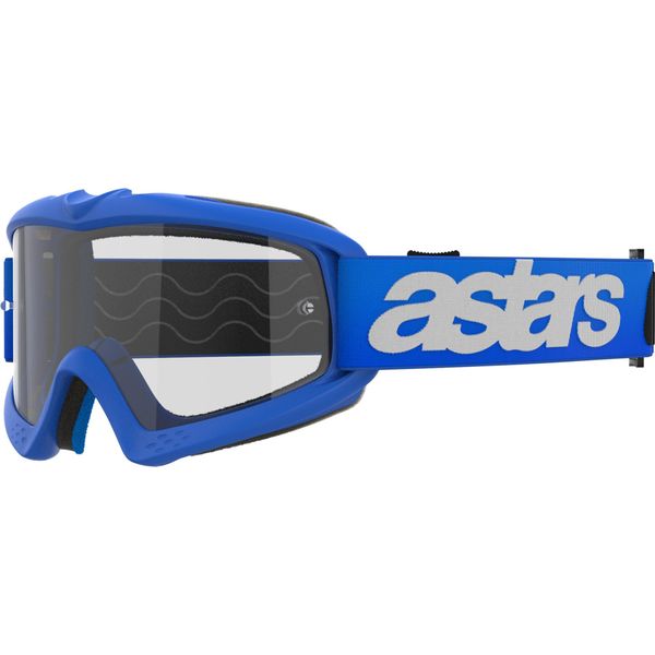 Occhiali Vision Youth Blaze, Alpinestars, Bambini (Blu, Plexi Trasparente) 2026-image