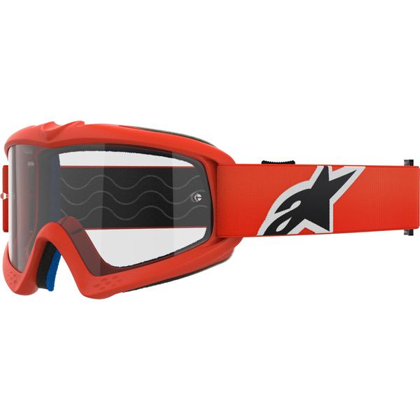 Occhiali Vision Youth Corp, Alpinestars, Bambini (Arancione, Plexi Trasparente) 2026-image