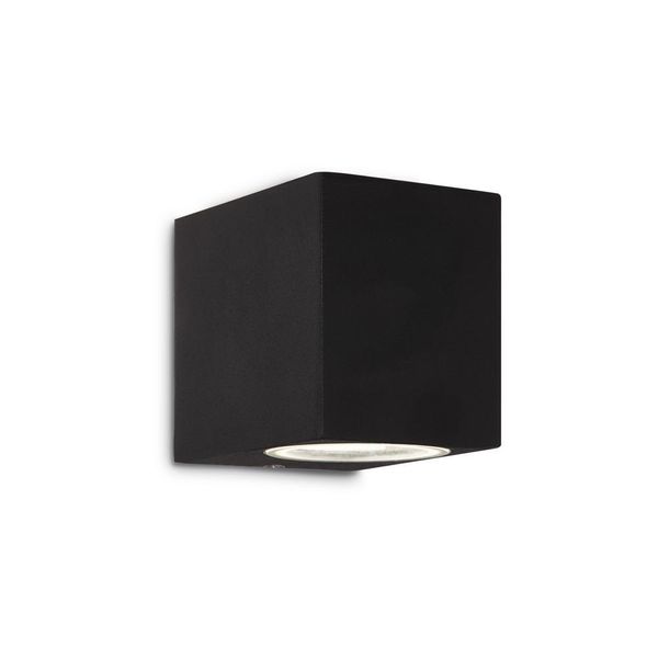 Applique Moderna Up Alluminio Nero 1 Luce G9 3W 3000K Luce Calda-image