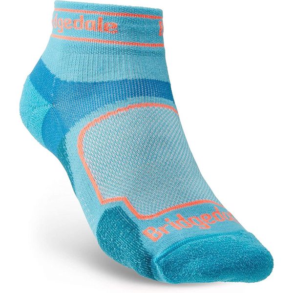 Bridgedale Trail Run Ultralight T2 Coolmax (Fibre Di Poliestere) Sport Donna Colore: Blu / Abbigliamento Taglia: S-image