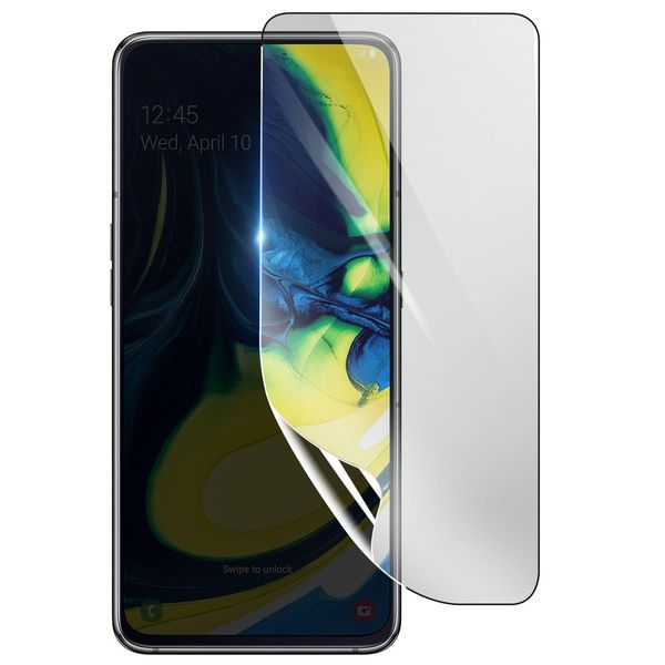 3Mk, Protezione Dello Schermo In Idrogel Resistente Agli Urti E Ai Graffi Per Samsung Galaxy A80, Trasparente-image