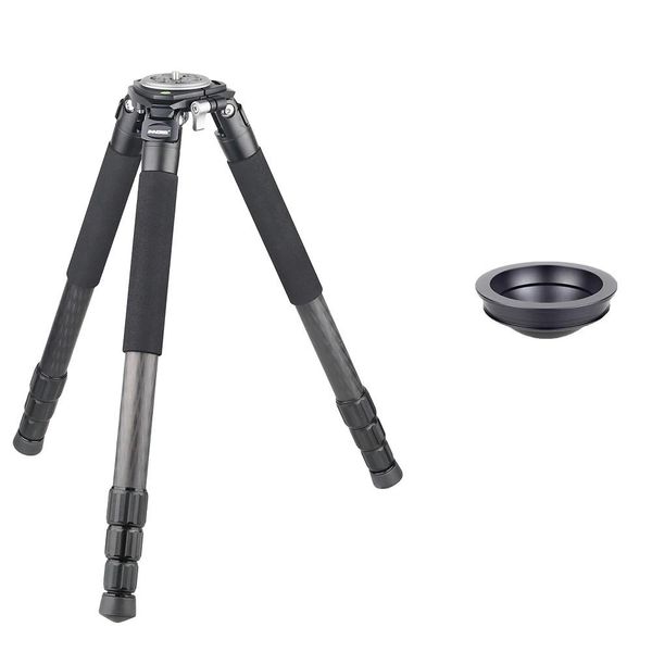 Treppiede In Fibra Di Carbonio, Capacità Di Carico Di 35 Kg, Altezza Massima Di 160 Cm, Uso Professionale,Aggiungere LT364C Con Ciotola-image