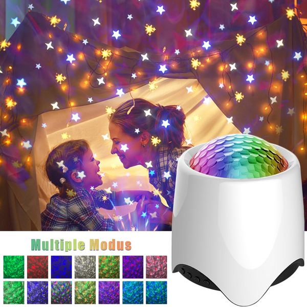 Bluetooth Led Cielo Stellato Proiettore Musica Luce Notturna Per Camera Da Letto Decorazione Bambini Regali-image