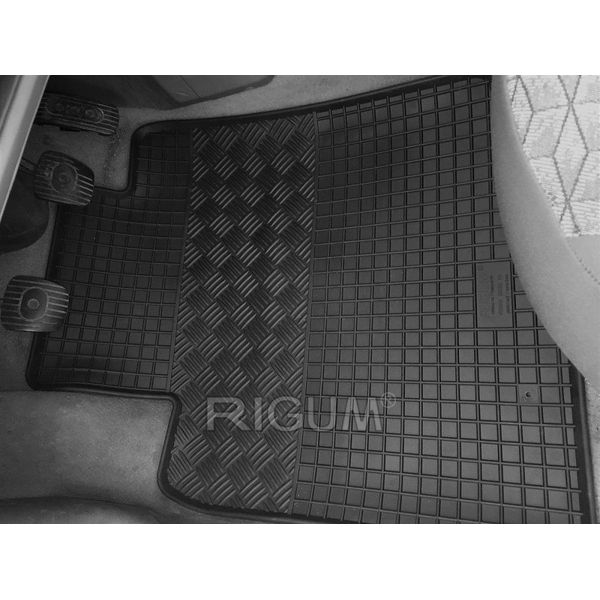 Tappetini Auto In Gomma Rigum Nissan Micra 2002-2010-image