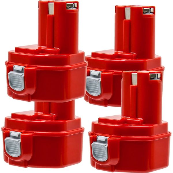 Batteria Di Ricambio, Capacità 4000Mah, Ricaricabile 12V, 4 Pezzi 4000Mah-image