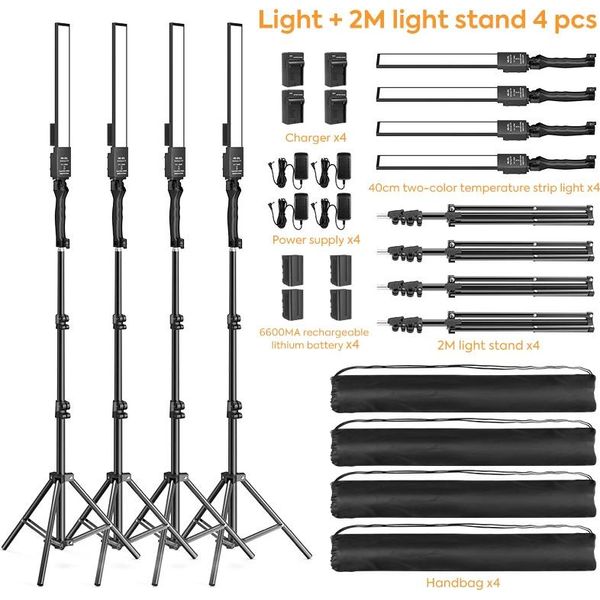 Illuminazione Per Fotografia, Luminosità Regolabile, Temperatura Di Colore Da 2800-5500K, Illuminazione Per Fotografia-image