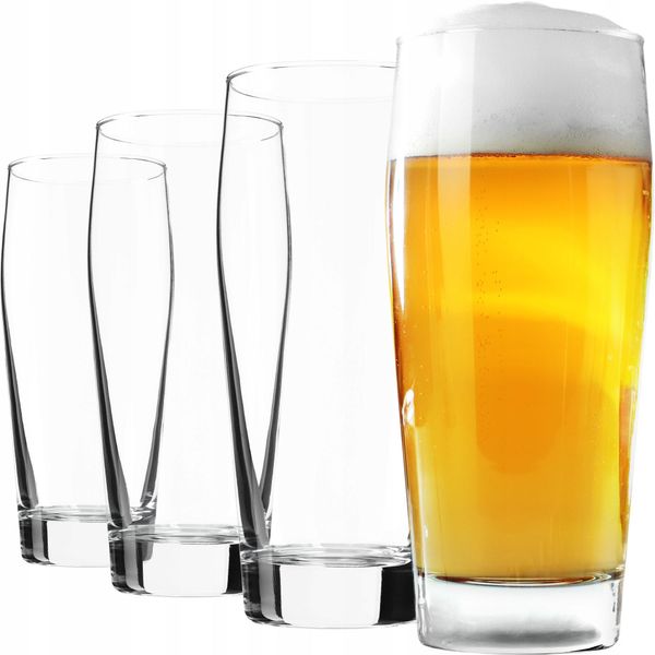 Bicchieri Da Birra Kadax "Lumia"", Bicchieri Da Birra Di Frumento, Boccali Da Birra, Bicchieri A Tulipano Per Birra E Cocktail, 510 Ml, 4 Pezzi"-image