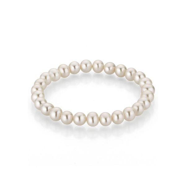 Perlenarmband Firetti "Schmuck Geschenk Armschmuck Armkette Perle", Weiß, ArmbäNder, Damen, 21Cm, Perlen, Perlenarmband, Mit SüßWasserzuchtperle-image